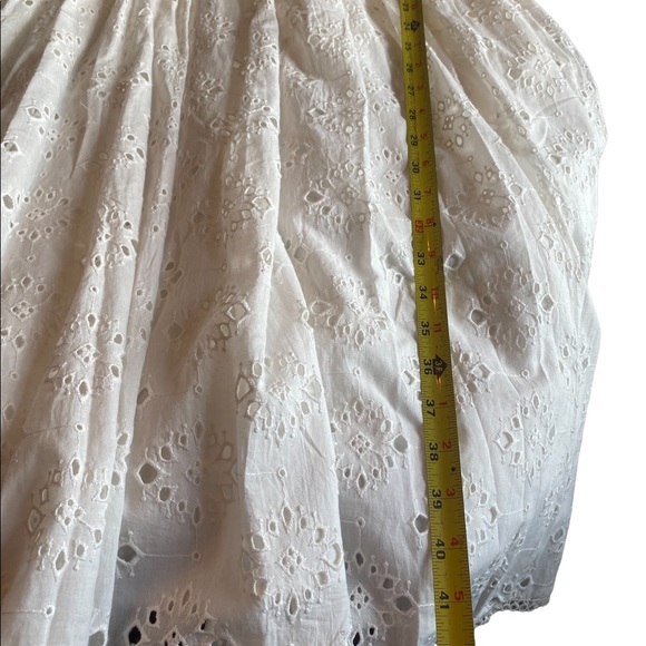 House of Harlow 1960 Boho Ivory Eyelet Peasant Dress - Picture 13 of 15